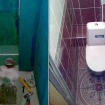 Ремонт ванной комнаты под ключ, в Москве