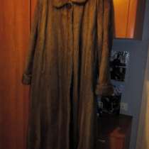 Шуба метис норка/хорь 56-60, в Москве