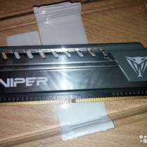 Оперативная память Patriot viper 4GB DDR4, в Улан-Удэ