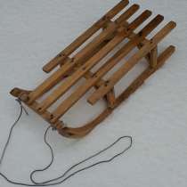 Санки деревянные лёгкий ход, в Кириллове