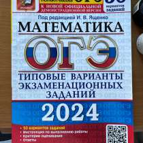 Огж математика 2024, в Южно-Сахалинске