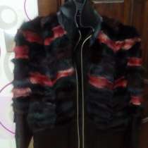 Куртка деми/зима куница+кожа 44-46(М), в г.Витебск