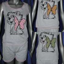 Комплект (Майка+Шорты) "Кот" р.40-42 и 42-44 по 1шт на разме, в Москве
