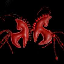 Елочная игрушка и брелки на сумку ручной работы, в Якутске