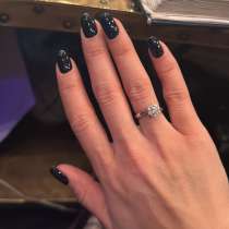 Золотое кольцо с лабораторным бриллиантом в 1,5 карат, в Москве