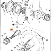 Главная пара 11/37 M30 JCB 458/20672, в Краснодаре