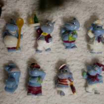 Киндер Бегемотики коллекция 1992 года Палубные, в Перми