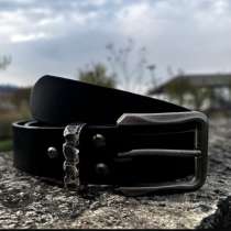 Ремень из итальянской кожи. VIP. Ручная работа, в Москве