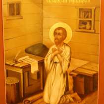 Образ святого праведного Алексия Человека Божия, в Санкт-Петербурге