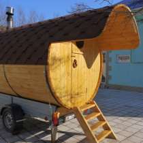 Баня бочка (стандарт): длина 3,5 м, в Краснодаре