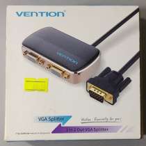 SPLITTER VGA 1*2 позволяет разветвлять VGA сигнал на 2 VGA, в г.Тбилиси