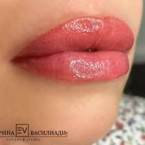 Перманентный макияж губ в акварельной технике Ярославль, в Ярославле