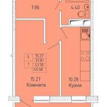 1-к квартира, улица Советская, дом 7, площадь 41,7, этаж 15, в Королёве