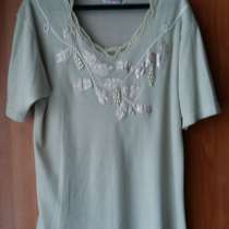 Футболка блузка кофточка женская серая 50 -52 размер, в Сыктывкаре