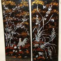 Плакетки старинные 2шт. (U641), в Москве