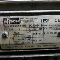 Электродвигатель 1.5кВт 1430об/мин MS290L-4 BUSCH малый-флян, в Москве