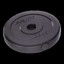Диск пластиковый BB-203, d=26 мм, черный, 1,25 кг, в Сочи