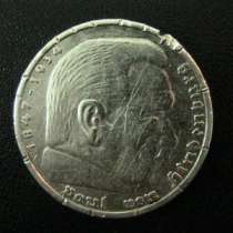 5 марок 1936г серебро, в Санкт-Петербурге