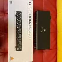 Звуковая карта behringer uphoria 404hd, в Москве
