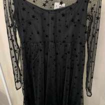 Шифоновое платье с воланом Zarina, в Москве