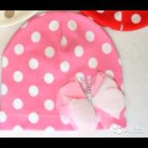 Шапочка новая на 44-46 х/б, в Москве