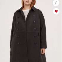 Новое двубортное пальто H&M, в Колпино