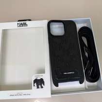 Чехол оригинальный KARL LAGERFELD на айфон 14 Про Макс, в Краснодаре