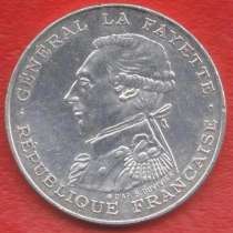 Франция 100 франков 1987 г. Лафайет серебро, в Орле