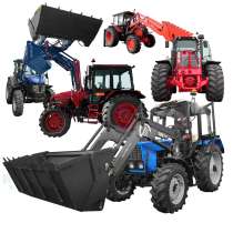 Трактора МТЗ, в Горках-2