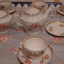 Чайный Рижской сервиз, новый, на 8 персон, в Кириллове