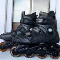 Роликовые коньки мужские 45 размер (ролики+защита), в Москве