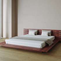 Двуспальная интерьерная кровать «Самурай», в Москве
