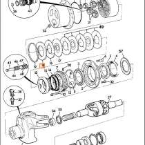 Фрикционная пластина JCB 453/01807, в Краснодаре