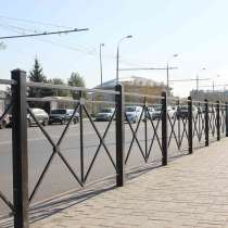 Пешеходные уличные ограждения, в Казани