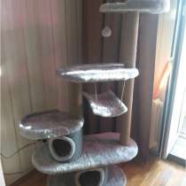 Домик для кошки, когтеточка, игровой комплекс, в Челябинске