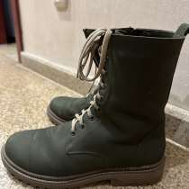 Ботинки женские зеленые (зима-осень) 41 размер, в г.Тбилиси