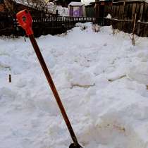 Уборка снега, в Новосибирске