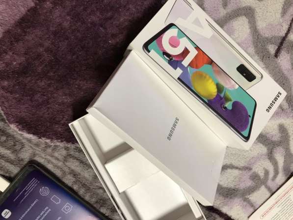 Продам телефон Samsung A51 (белый) в Кемерове фото 3
