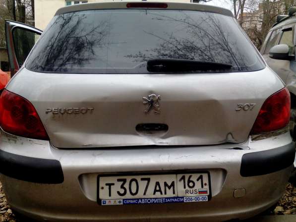 Peugeot, 307, продажа в Ростове-на-Дону в Ростове-на-Дону фото 6