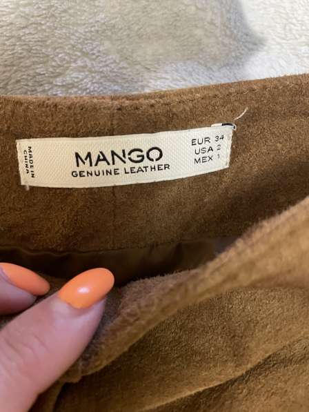 Замшевая юбка Mango в Москве фото 4
