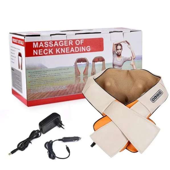 Роликовый массажер для шеи, плеч и спины Massager of Neck в фото 5
