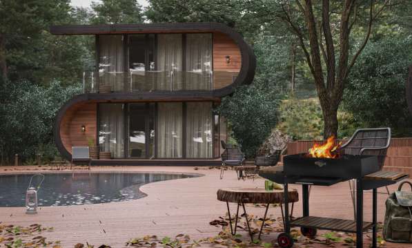 Дачный дом под ключ за один день в Москве