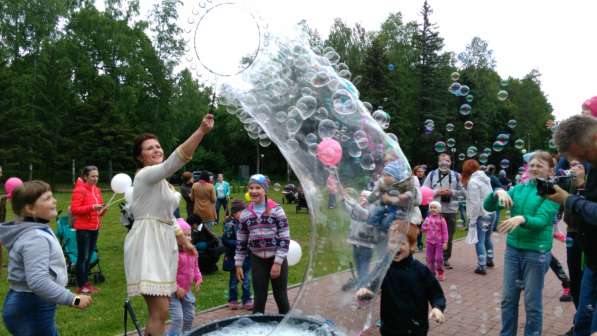 Шоу мыльных пузырей на детский праздник от 20 чел. в Смоленске фото 15