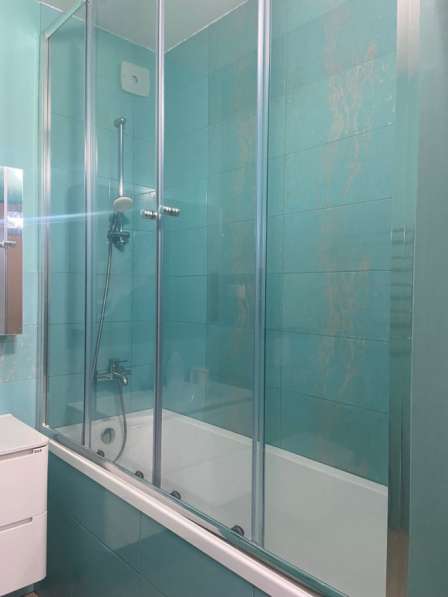 Стеклянный экран для ванны в Пензе фото 4
