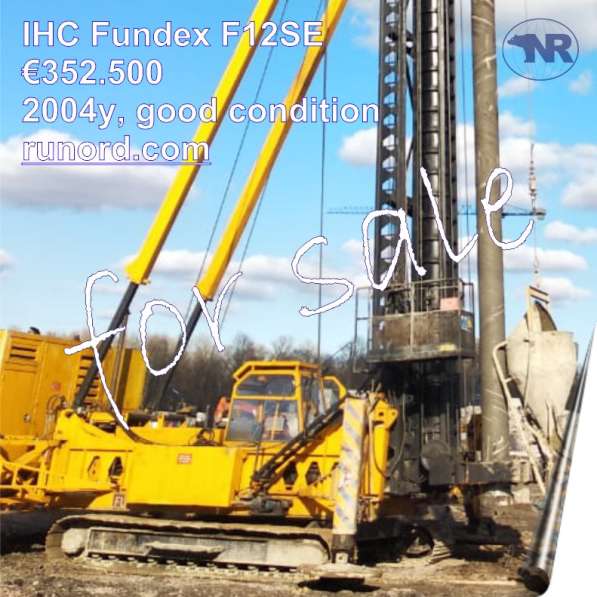 IHC Fundex F12SE (2004) буровая установка в Санкт-Петербурге