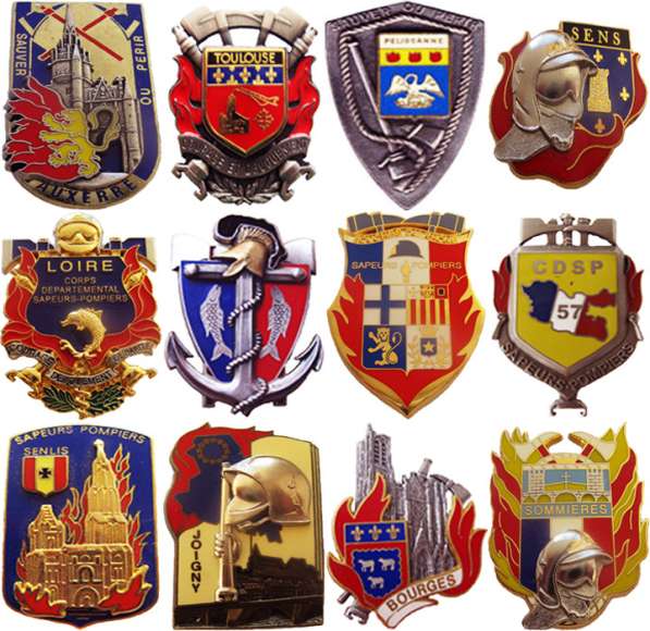 Знаки пожарных Франции в Москве фото 7