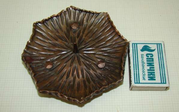 Подсвечник медный (W187) в Москве фото 3