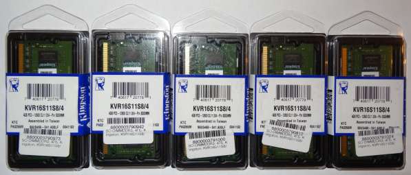 DDR3 4GB Kingston 12800 Новая