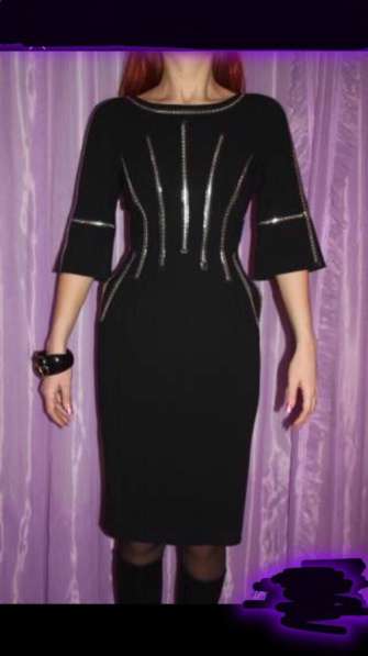 Платье новое Dolce&Gabbana Италия размер S 42 чёрное стразы в Москве фото 3