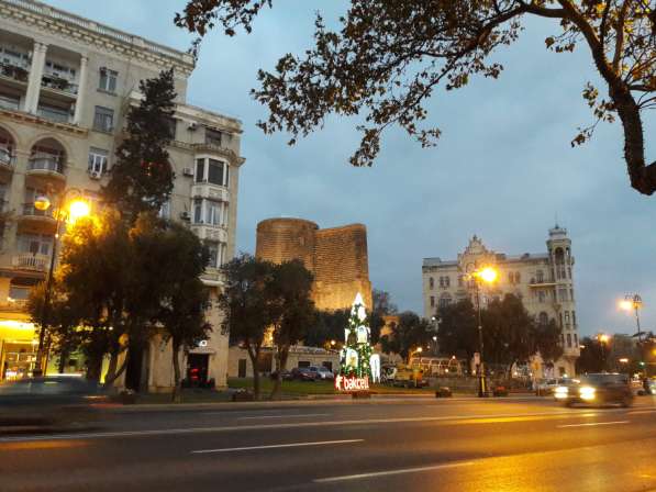 ДЕВИЧЬЯ БАШНЯ ЦЕНТР БАКУ. OLD CITY в 